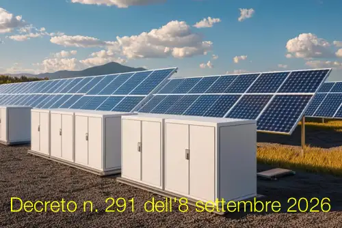 Decreto n. 291 dell'8 settembre 2026 